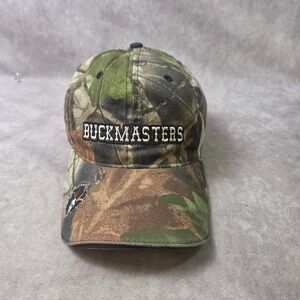 Paramount Outdoors Buckmasters Camo Hat Mens Adjustable Hunting Baseball Cap